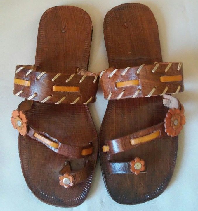 sandalias artesanal de couro